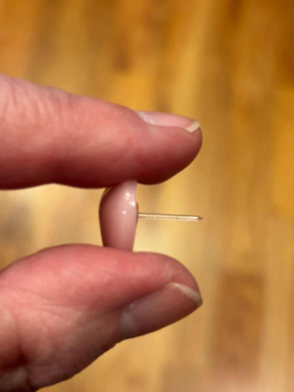 Puffy Heart Resin Stud Earrings – Pink Heart Studs, Cute Minimal Heart Earrings, Handmade Resin Jewelry, Valentine’s Day Gift for Her